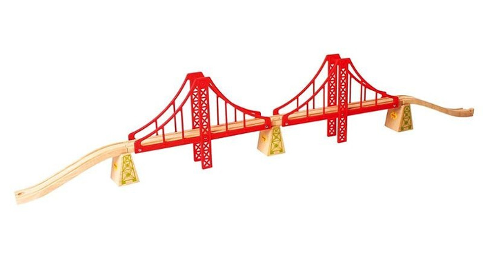 Długi, podwójny most wiszący, Bigjigs Rail