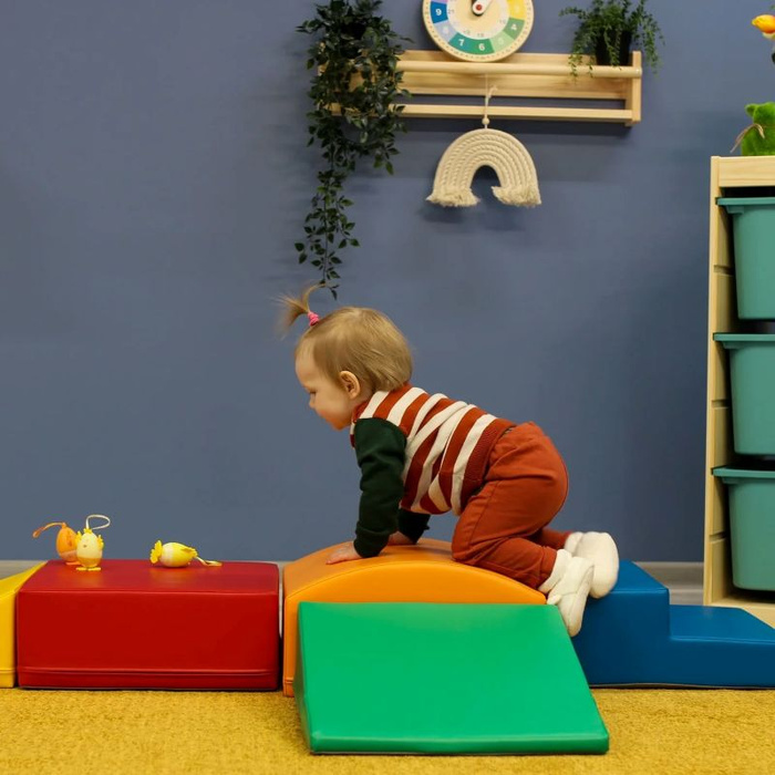 Zestaw do zabawy wielokolorowy Soft Play Little Crawler IGLU