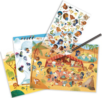 Zestaw kalkomanii zrób to sam Krainy Djeco