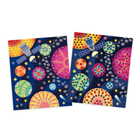 Multizestaw kreatywny dla dzieci Kosmiczne Przygody Janod