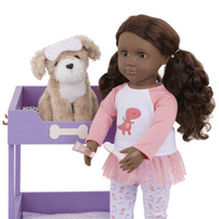 Łóżko piętrowe z pieskiem i akcesoriami Pup Bunks Our Generation