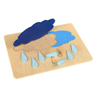 Drewniane tablice do nauki Zjawisk Pogodowych i przyrody Pilch