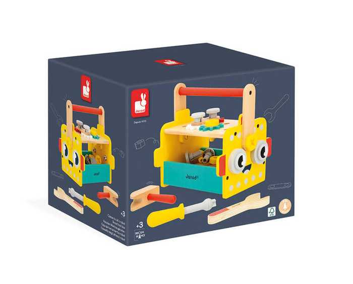 Skrzynka z narzędziami dla dzieci Robot Brico Kids Janod
