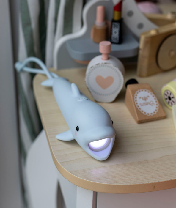 Latarka Delfin Bubbly Rabbit & Friends