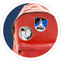 Zabawa edukacyjna dla dzieci Mały archeolog Kosmiczne skały Buki