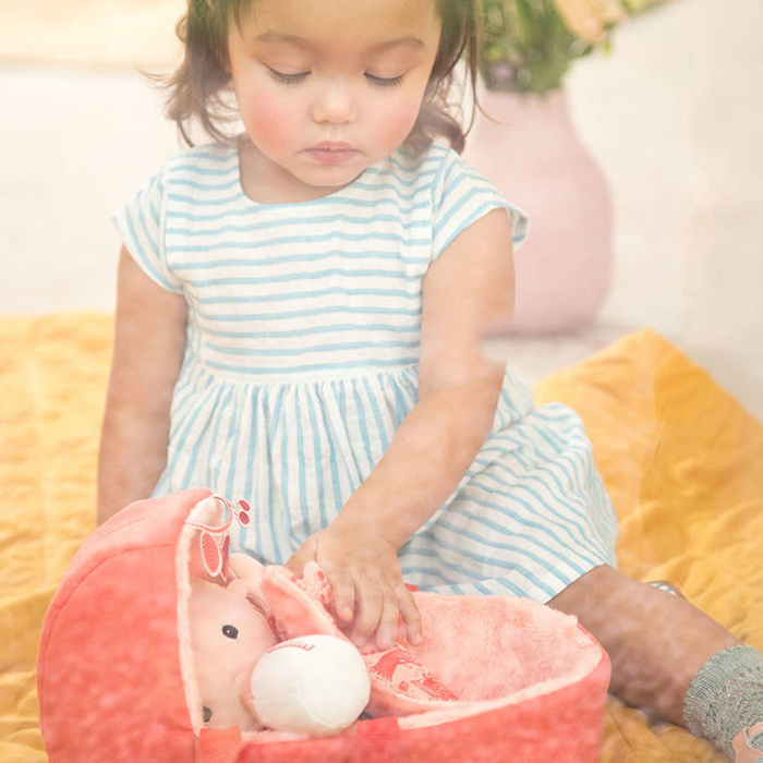 Miękka lalka dzidziuś z akcesoriami Lena Lilliputiens