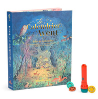 Kalendarz adwentowy z bajkami projektorem La Grande Famille Moulin Roty