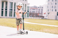 SCOOTANDRIDE Highwaykick 3 LED Hulajnoga składana ze świecącymi kółkami 3+ Ash