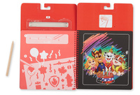 Wydrapywanka zdrapywanka z książką Psi Patrol Scratch Art Pad – Marshall Melissa and Doug
