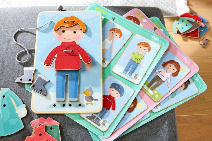 Sznurowanka Ubierz mnie Haba