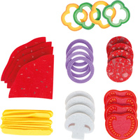 Drewniana pizza dla dzieci z dodatkami Small Foot 