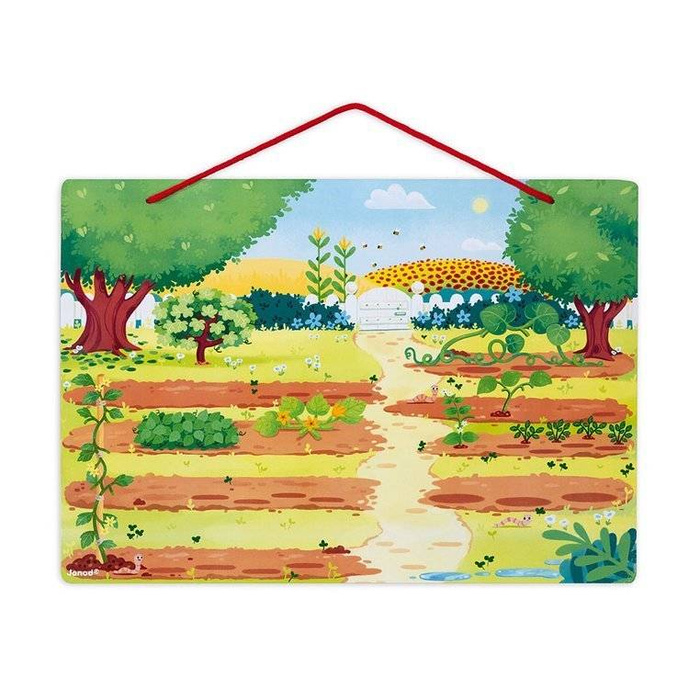 Magnetyczna układanka Mój magiczny ogród 3-6 lat, Janod