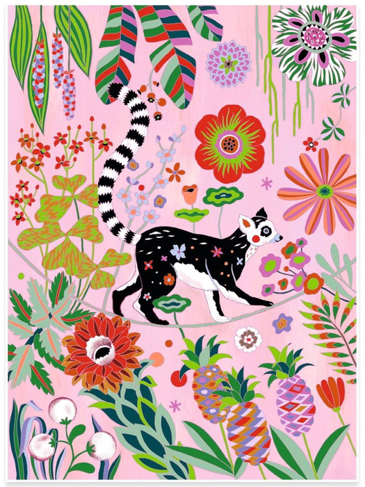 Obrazy do kolorowania w teczce Dżungla Djeco