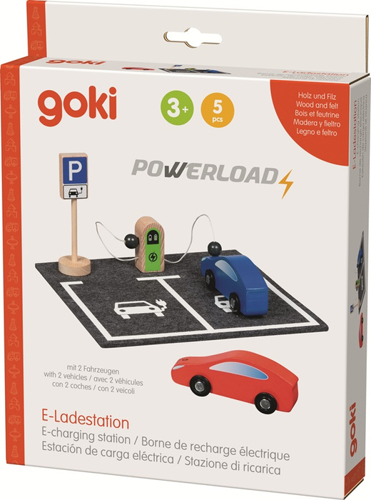 Stacja ładowania z pojazdami i parkingiem PowerLoad Goki