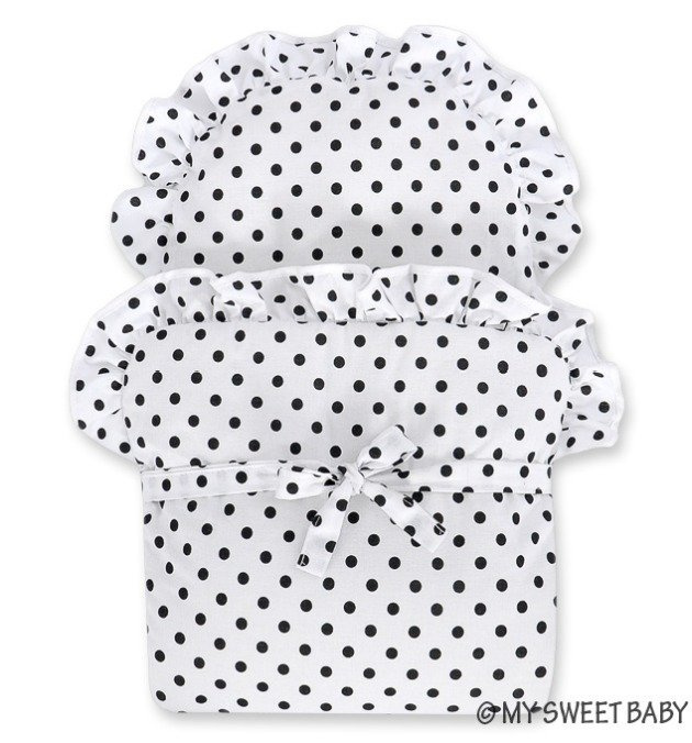 Biały wózek wiklinowy dla lalek Elena My Sweet Baby