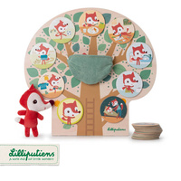 Drewniana tablica magnetyczna Mój dzień Lisiczka Alice Lilliputiens