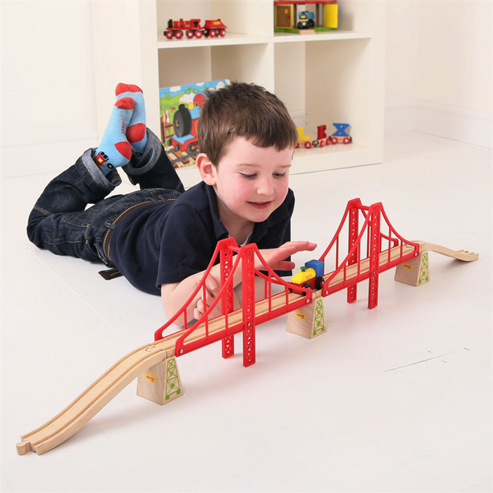 Długi, podwójny most wiszący, Bigjigs Rail
