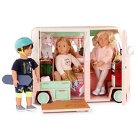 Lodziarnia na kółkach z wyposażeniem Sweet stop ice cream truck Our Generation