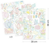 Obrazy do kolorowania w teczce Japonia Djeco