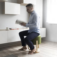 Pufa okrągła Kivak Pilch