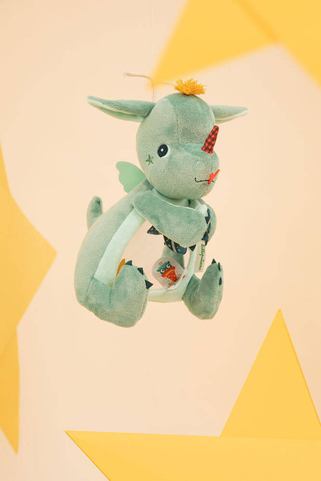 Przytulanka aktywizująca z lusterkiem A kuku Smok Joe Lilliputiens