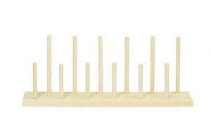 Drewniany stojak na pacynki kukiełki Goki