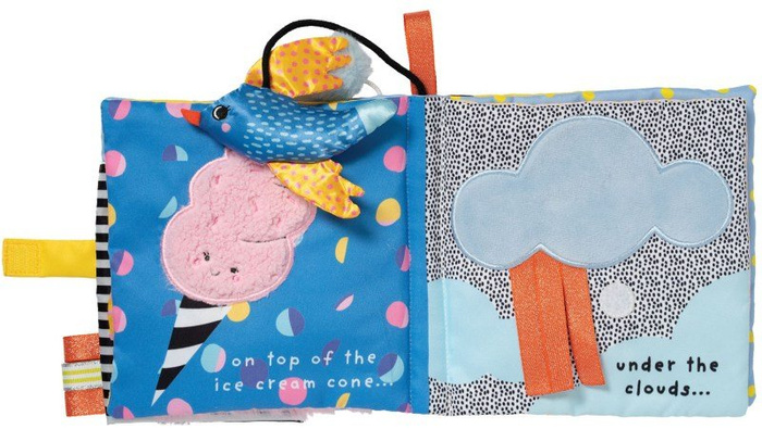 Pierwsza książeczka dziecka Flutter by Birdie Manhattan Toy