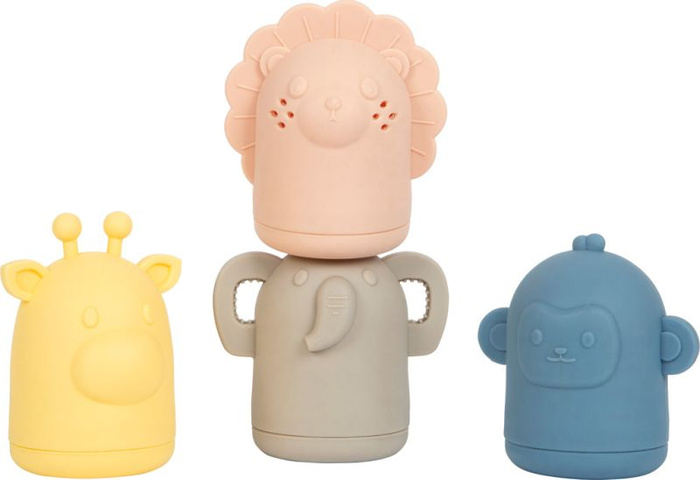 Zestaw silikonowych zabawek do kąpieli Small Foot