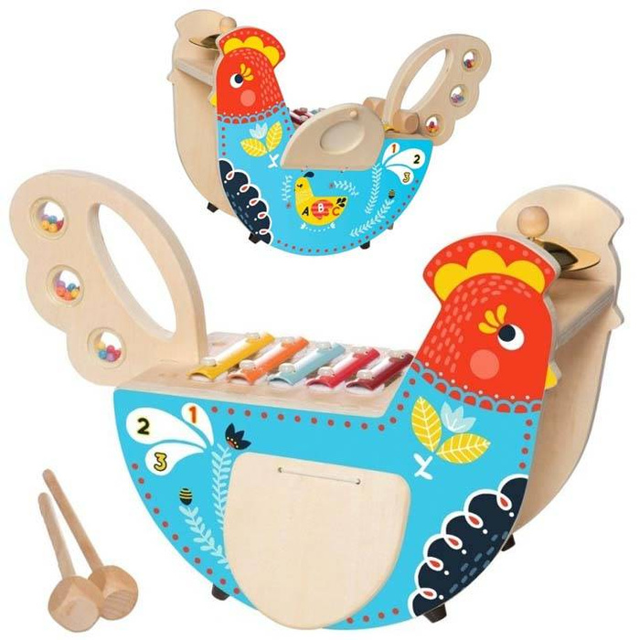 Instrumentalny kurczak. Centrum muzyczne Manhattan Toy