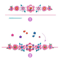 Zrób to sam 4 bransoletki przyjaźni Djeco