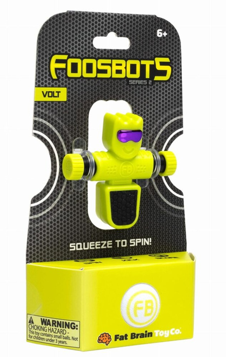 Zielony Piłkarzyki Foosbots Zestaw dla Jednego Gracza Fat Brain Toys