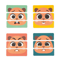 Zestaw 4 zabawek edukacyjnych Box 36 m-cy Janod