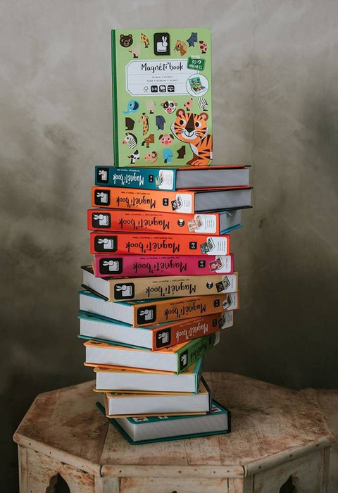 Magnetyczna układanka Pojazdy Magnetibook kolekcja 2018, Janod