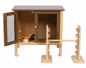 Domek dla królików z akcesoriami Astrup