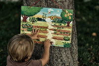 Magnetyczna układanka Mój magiczny ogród 3-6 lat, Janod