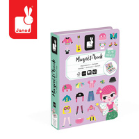 Magnetyczna układanka Kostiumy Dziewczynka Magnetibook kolekcja 2018, Janod