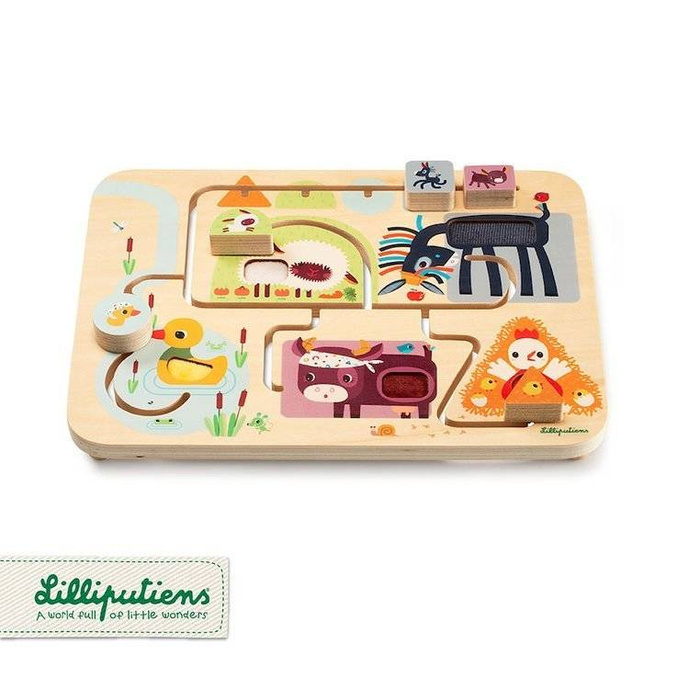 Tablica manipulacyjna dla najmłodszych Farma Lilliputiens