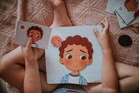 Magnetyczna układanka Emocje, Janod