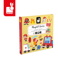 Magnetyczna układanka Strażacy Magneti'stories Janod