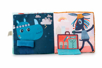 Materiałowa edukacyjna książeczka Smok Joe i jego przytulanka LILLIPUTIENS