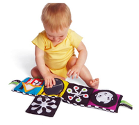 Zabawka dla niemowląt, miękka książeczka. Uśmiech dziecka, Manhattan Toy