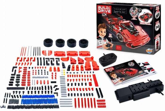 Samochód sportowy zdalne sterowanie samodzielny montaż Buki