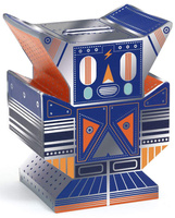 Skarbonka drewniana dla dzieci Robot Djeco 