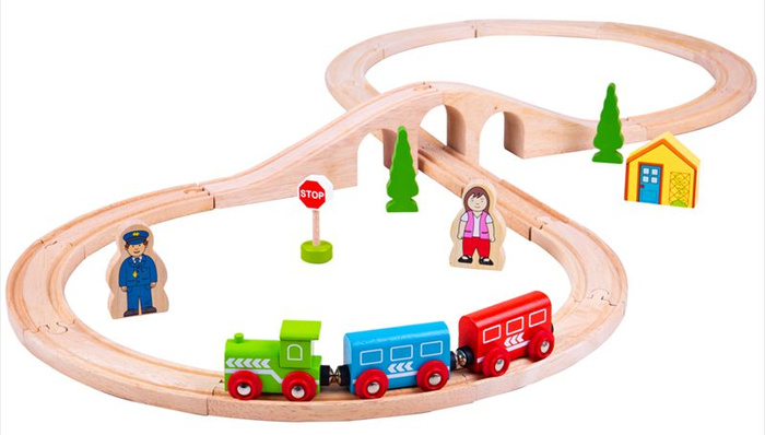 Kolejka drewniana Ósemka, Bigjigs Rail