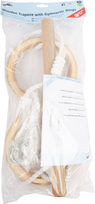 Trapezowa huśtawka z kołami gimnastycznymi Small Foot