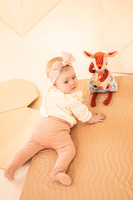 Przytulanka aktywizująca z lusterkiem A kuku Sarenka Stella Lilliputiens