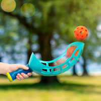 Gra zręcznościowa duże szufle z piłkami do rzucania i łapania Scoop & Toss Battat