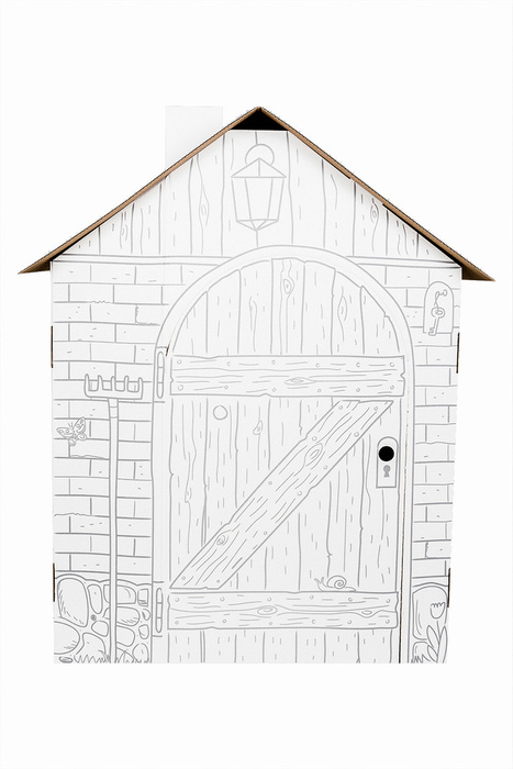 Zabawki z tektury Tektorado Domek wiejska ostoja