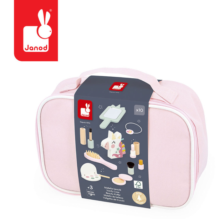 Kosmetyczka Mała Miss Jednorożec 10 akc Janod