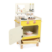 Drewniana kuchnia dla dziecka z 10 akcesoriami Shiny Grandma Janod